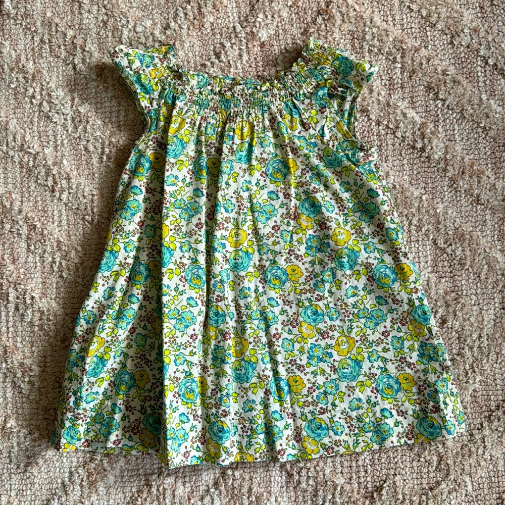 Bonpoint sleeveless floral dress